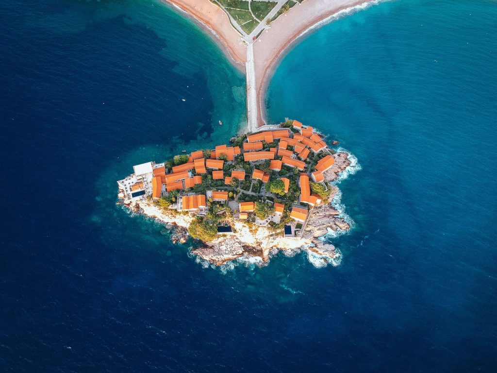 Sveti Stefan Island in Montenegro